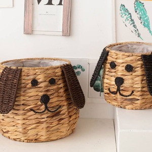 King Craft Viet Oval Seagrass <b>Storage</b> <b>Basket</b> for Children's <b>Toys</b> Eco-Friendly & Multifunction Design - Product Image 5