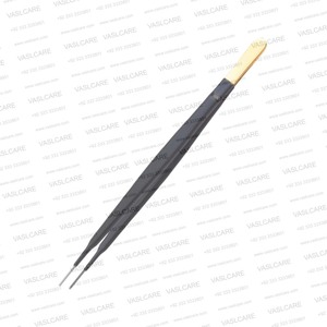 Pinzas Aisladas Gerald Onyx de 7″ (17.5 cm) 7000 con Mandíbula 1x2 Dientes – Pinzas de Coagulación Monopolar de Carburo de Tungsteno de Vaslcare - Product Image 6