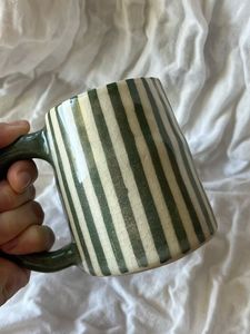 Taza de Cerámica Hecha a Mano, Color Sólido, Diseño Minimalista, Resistente al Calor, Tazas para Regalo - Product Image 5