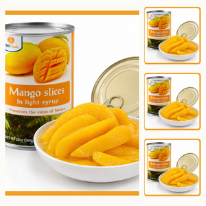 Mango Pelado Enlatado en Lata A10, Delicioso, Precio Competitivo, Suministro de Fabricante Vietnamita, Gran Venta - Product Image 1