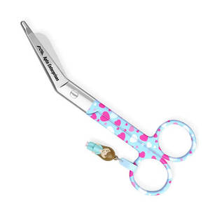 Tijeras de enfermería tipo pico de pato para uso médico, diseñadas para cortes rápidos y precisos en vendajes y apósitos. - Product Image 2