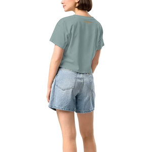 Comfortable <b>Top</b> Trendy Lightweight Regular Slim Best Design <b>High</b> Soft Crew Neck Fashion Casual Street Wear Summer Women Crop <b>Top</b> - Product Image 3