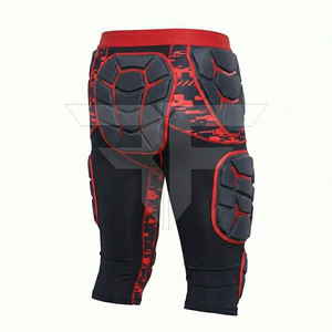 Pantalones Cortos de Fútbol Americano de Alta Calidad, Transpirables, de Secado Rápido, Antibacterianos, con Estampado por Transferencia de Calor, 100% Poliéster - Product Image 4