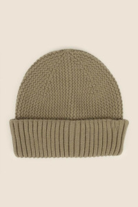 Bonnet côtelé personnalisé pour homme avec logo OEM, bonnet chaud d'hiver à revers, tissu de qualité supérieure, bonnets unisexes en gros - Product Image 5