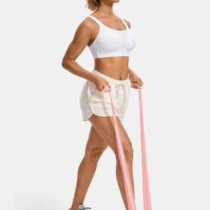 Women's High for Sports Bra Workout <b>Crop</b> <b>Top</b> Sleeveless Tank Front Logo Simple Style Seamless for Yoga Gym - Product Image 2