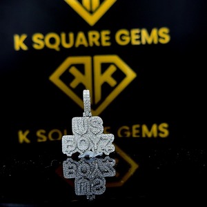 จี้เพชรทองคำ 14KT แบบสั่งทำพิเศษ ดีไซน์ทันสมัย พร้อมชาร์ม ชุดเครื่องประดับฮิปฮอปสุดหรู ของขวัญแฟชั่นสุดล้ำ - Product Image 1