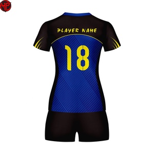 Tenues de volley-ball personnalisées à séchage rapide, imprimées par sublimation, vêtements de sport pour femmes et hommes - Product Image 2