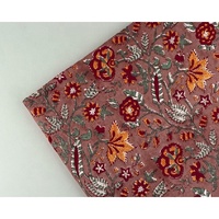 Tissu de courtepointe en coton doux 100% à imprimé floral Technique tricotée numérique par cour pour la fabrication de robes et de serviettes