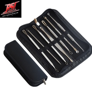 Factory Price 8 PCS Pack <b>Blackhead</b> Remover Tool Stainless Steel Pimple Blemish Comedone <b>Extractor</b> Face Care Beauty Tool Set Kit - Product Image 1