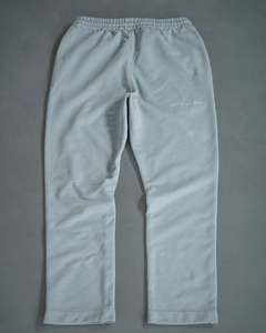 Pantalon de survêtement surdimensionné personnalisé avec logo, pantalon de survêtement ample à jambe large de haute qualité, pantalon épais pour homme, pantalon de survêtement basique uni Meeroos - Product Image 2