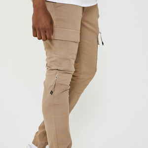 Pantalones Cargo Casuales de Cintura Media para Hombre, Pantalones Cargo Flexibles Resistentes para Deportes al Aire Libre, Pantalones Cargo Casuales con Bolsillos para Hombre - Product Image 6