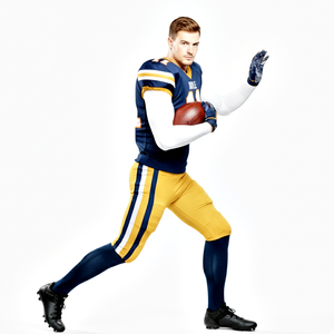 Half Sleeves American Football Jersey with Premium Quality Short at Factory Selling Prices with Custom Team Name and Number - Product Image 5