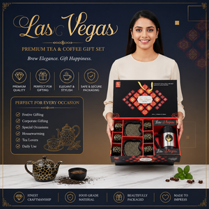 Luxury Premium <b>Tea</b> and Coffee Gift <b>Set</b> with Rigid Paper Box Magnetic Closure Custom Logo Printing for Festive Gifting - Product Image 1