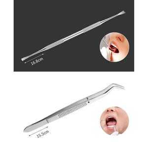 Kit Profesional de Examen Dental Manual, Juego de 5 Herramientas de Cuidado Bucal de Metal y Plástico, Tratamiento de Conducto Radicular, CE MOL SurgiRight - Product Image 2