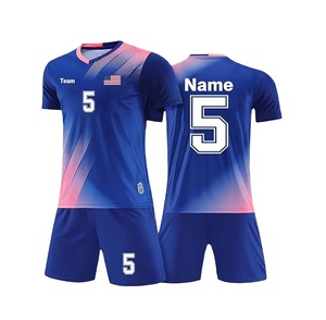 Uniforme de Fútbol Sublimado Personalizado, Transpirable, 100% Poliéster, de Secado Rápido, Diseño Personalizado para Equipos - Product Image 1