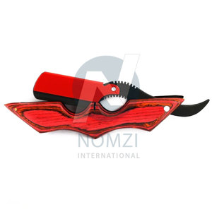 Rasoir droit professionnel personnalisé en acier inoxydable, nouveau modèle pliable, haute qualité, pour barbier et rasage bikini - Product Image 4