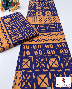 Tela de Algodón Ligera Personalizada con Estampado Africano, Diseño Tanzano, Tela para Camisas Ankara, Fabricante Personalizado OEM ODM - Product Image 5