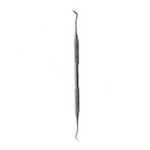 Instrument dentaire de modelage et de remplissage d'amalgame, double extrémité, en acier inoxydable, manuel, pour sculpture et contouring - Product Image 6