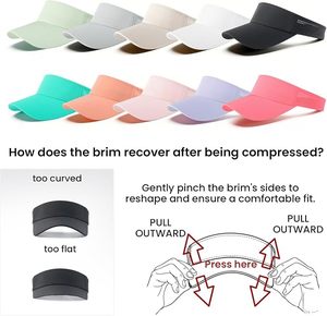 Visera Ajustable Turquesa con Borde Curvo, Malla Transpirable en la Parte Trasera, Unisex, para Exteriores, Primavera/Verano, Gorra para Adultos - Product Image 4
