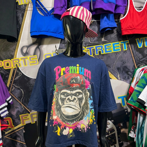 Camiseta 100% Algodón con Estampado Personalizado, Alta Densidad de Hilos, Estilo Casual, Impresión Serigráfica, Fabricante OEM - Product Image 1