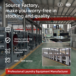 Lavadora-Extractora Comercial Automática <span class=keywords><strong>de</strong></span> 12kg-25kg, Operada con Tarjeta, para Lavandería Autoservicio <span class=keywords><strong>de</strong></span> Hotel - Product Image 4