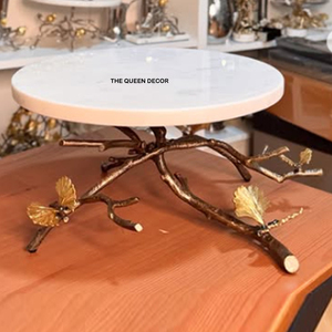 Soporte de Pastel Decorativo de 2 Niveles, Estilo Moderno, de Aluminio, en Forma de Corazón, Plateado, Molde de Resina Epoxi, Adorno de Cocina - Product Image 3