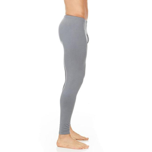Leggings de compression taille haute pour hommes avec poche, séchage rapide, respirants, anti-UV, couleurs et logo personnalisables pour la course, la gym et le fitness - Product Image 4