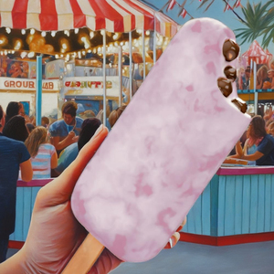 Barre de crème glacée Boba dure professionnelle Caramel sucre brun goût en couches ingrédients alimentaires chinois additifs de lait thé aux fraises - Product Image 1