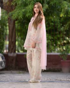Nouveau costume Sharara Salwar Kameez pour femmes fête d'hiver Style Bollywood indien pakistanais vêtements de mariage Dupattas réversible cousu - Product Image 1