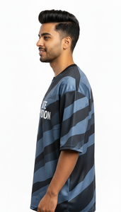 Camiseta Urbana de Moda, Sublimada, Holgada, Informal para Hombre - Product Image 3