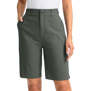 Pantalones cortos de golf ligeros para hombre, transpirables, de secado rápido, tela elástica, ajuste cómodo y de alto rendimiento, ropa de verano para exteriores - Product Image 1