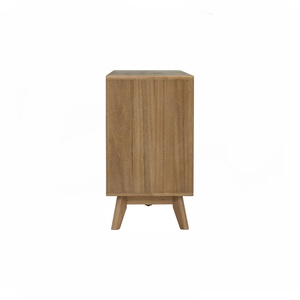 Buffet multifonctionnel en bois massif de style scandinave raffiné, luxe moderne, Toronto, montage facile, pour usage résidentiel - Product Image 3