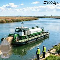 Purificador de Sedimentos para Lagos de Alto Rendimiento FB-900, Purificador de Agua Ecológico Fubangs para Lagos Paisajísticos