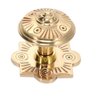Awesome Shinny <b>Brass</b> Color <b>Brass</b> Solid Cabinet <b>Knobs</b> Durable for Modern Classic Bedroom Room And Hotel Home Interiors - Product Image 1