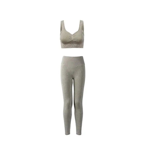 Nuevos Leggings Deportivos Anticelulíticos, Pantalones de Yoga, Sujetador Deportivo Cruzado, Ropa de Yoga - Product Image 1