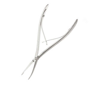 เครื่องมือแพทย์แบบสั่งทำพิเศษ Beyer Bone Rongeur สำหรับใช้ในโรงพยาบาล แบบสปริงคู่ ขัดเงาอย่างดี ได้รับการรับรองมาตรฐาน CE ผลิตจากสแตนเลสสีบลัช - Product Image 5