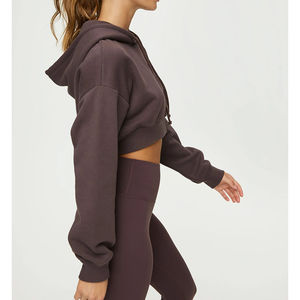 Survêtement en coton imprimé pour femme, écologique, respirant, en molleton, avec logo personnalisé, streetwear, fournisseur en gros, haute qualité - Product Image 3