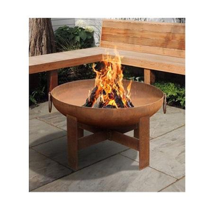 Handmade Iron Black Color Barbecue Fire Pit With Bestest Quality Round Shape Fire Pit For Garden Accessories Fire Pit - Product Image 3
