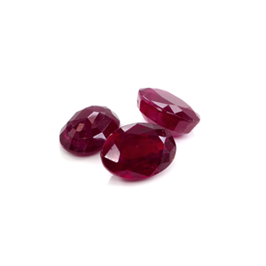 Rubis naturels de Bangkok, ovales calibrés 10x14mm, pierres précieuses facettées naturelles, prêtes à l'emploi pour la création de bijoux - Product Image 1