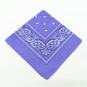 HYSAF APPARELS CO Bandanas carrés 100% coton imprimés sur mesure, logo de qualité, promotion de marque personnalisée, impression numérique sur coton - Product Image 2