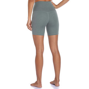 Pantalones cortos de yoga con spandex flexible para mujer - Product Image 4
