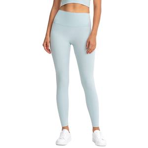 <b>Women's</b> High Waist Yoga Pants Solid Pattern Sport Fitness Gym Clothing Push Tights Workout Anti Cellulite Active Wear <b>Leggings</b> - Product Image 2