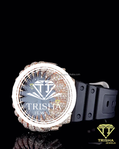 Reloj de Lujo con Diamantes Moissanite VVS en Plata de Ley 925, Estilo Hip Hop para Hombre - Product Image 2