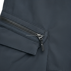 Men Cargo Pants Relaxed Fit Utility Pockets Drawstring Waist Streetwear Custom OEM Wholesale - Product Image 5