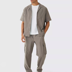 Pantalones Deportivos de Bambú y Algodón para Hombre, Pantalones Jogger Sostenibles, Pantalones Deportivos de Felpa Francesa, Ropa para Hombre - Product Image 5