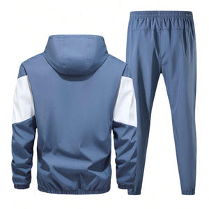Conjunto Deportivo Premium de Dos Piezas, Corte Holgado, Venta al Por Mayor, Chaqueta y Pantalón de Chándal Oversize - Product Image 2