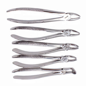 Kit d'instruments dentaires pour extraction, forceps chirurgicaux dentaires de qualité professionnelle pour dentistes - Product Image 6