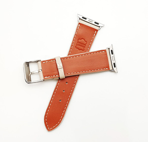Portefeuilles en cuir italien souple grainé de qualité supérieure, faits à la main, de la marque Castello, doublure en polyester beige, personnalisable, compatible avec Apple Watch - Product Image 3