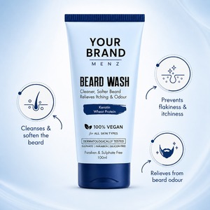 Limpiador de Barba para Hombre de Marca Privada para una Barba Suave y Cuidado de la Piel Saludable - Product Image 3