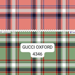 Tela Oxford a Cuadros Teñida con Hilo de Primera Calidad, Tejido para Camisas y Vestidos de Hombre y Mujer, Calidad de Exportación - Product Image 5